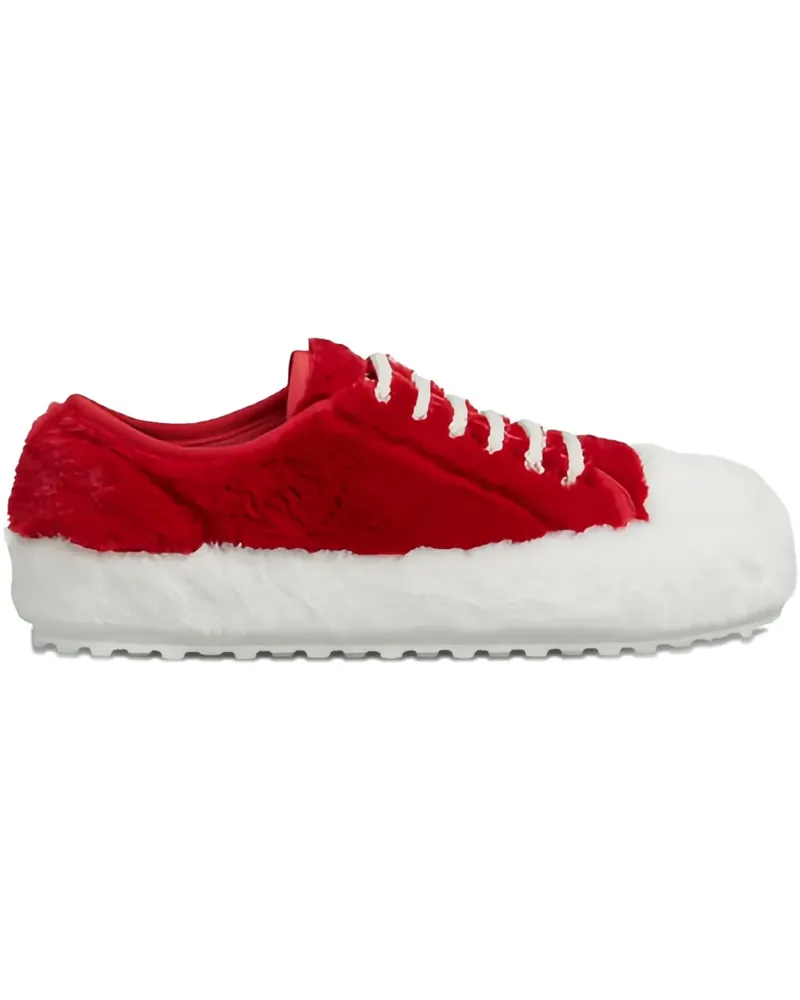 Marni Sneakers mit Schnürung - Rot Rot