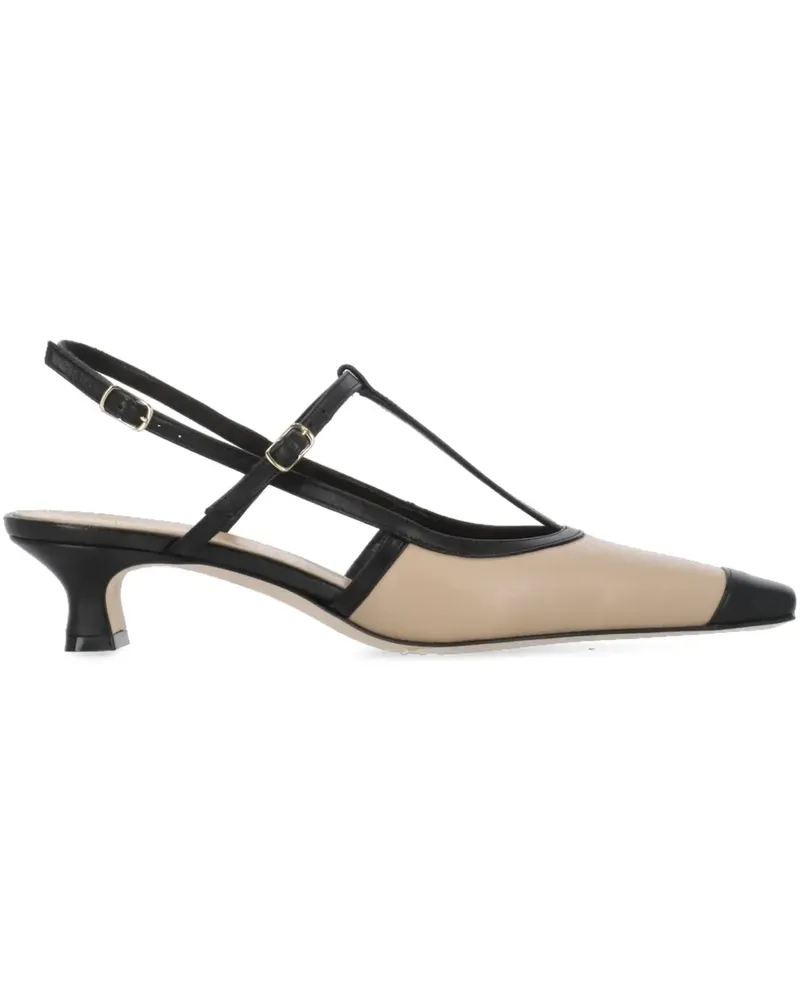 The Seller Pumps mit Knöchelriemen 40mm - Nude Nude