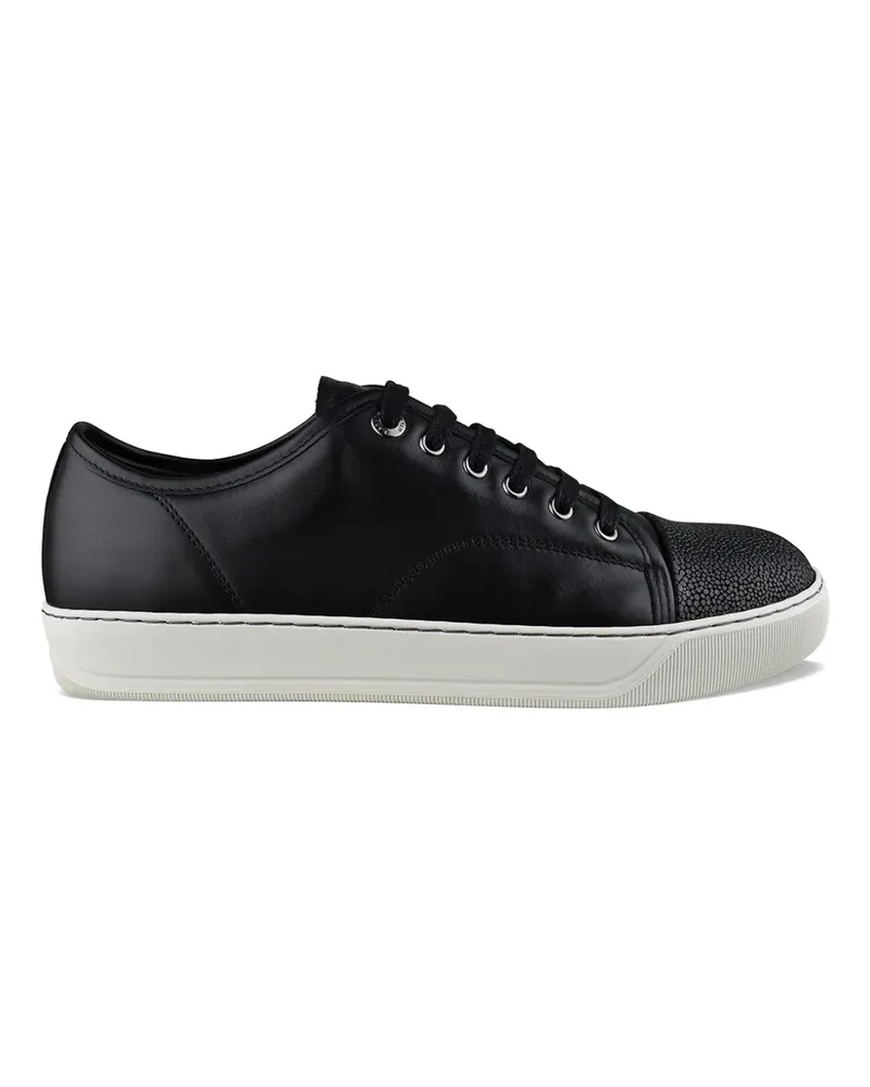 Lanvin DBB1 Sneakers mit Kontrastkappe - Schwarz Schwarz