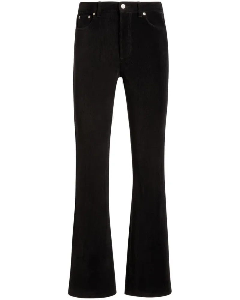 Bally Jeans mit ausgestelltem Bein - Schwarz Schwarz