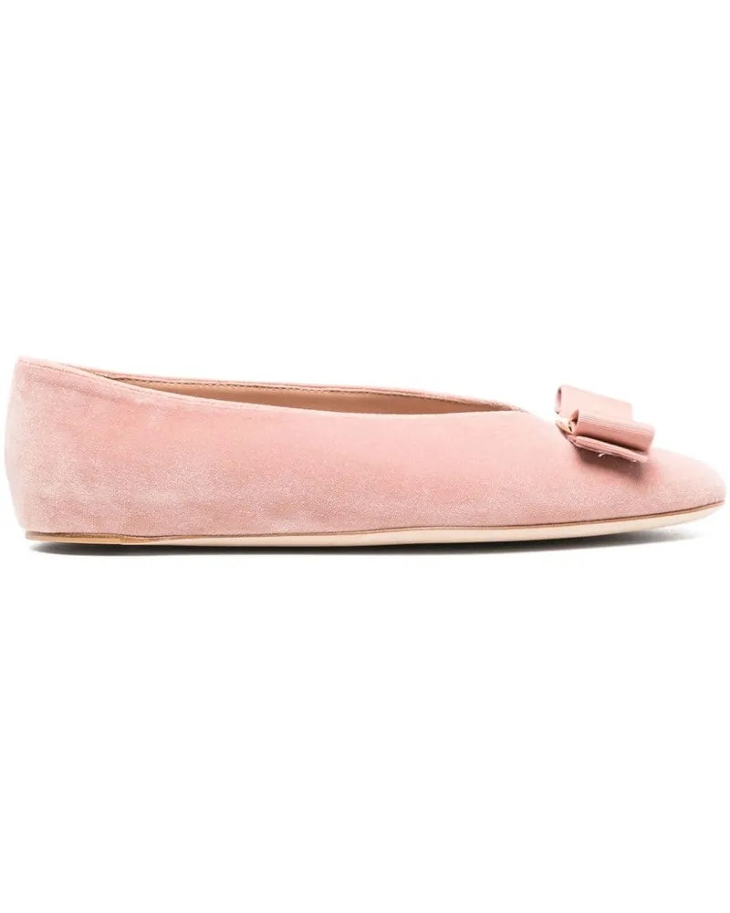 Ferragamo Vara' Ballerinas Rosa