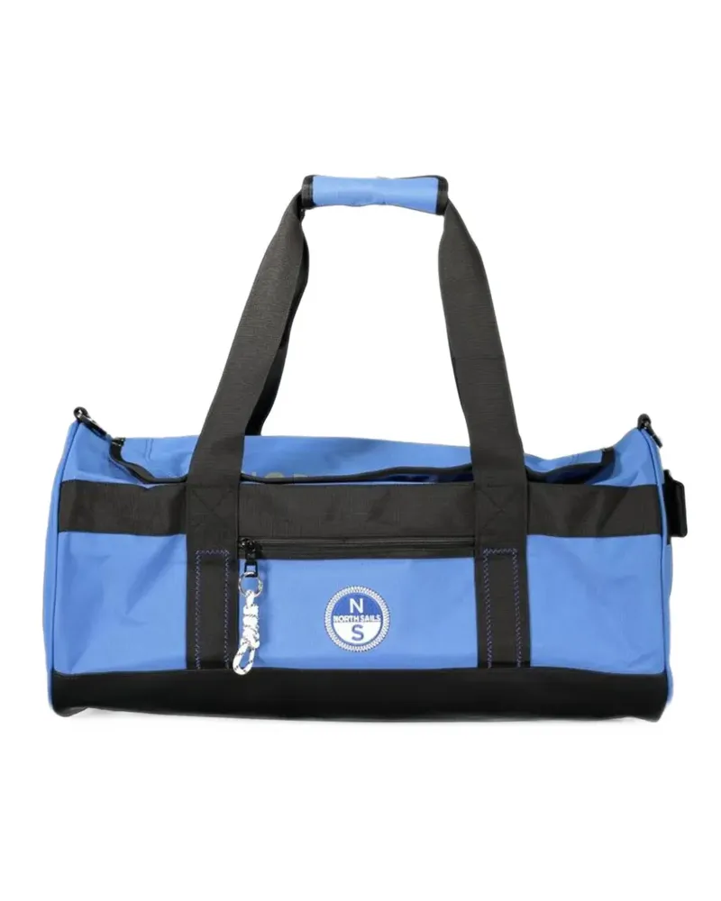 North Sails Reisetasche mit Logo-Patch - Blau Blau