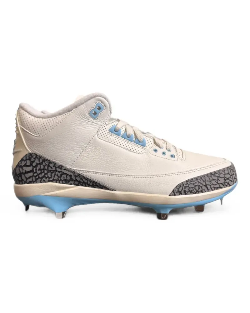 Nike Jordan 3 Retro Sneakers mit Elefanten-Print - Nude Nude