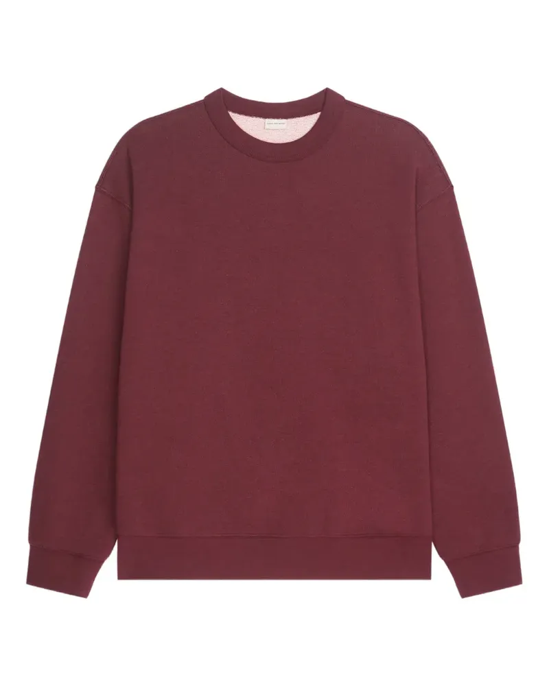 Dries van Noten Sweatshirt im Oversized-Look - Rot Rot