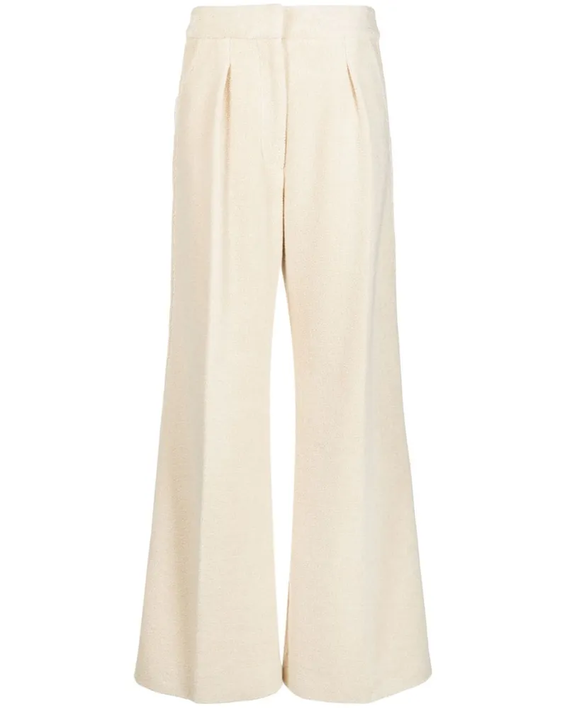 Jacquemus Ausgestellte Wide-Leg-Hose - Nude Nude