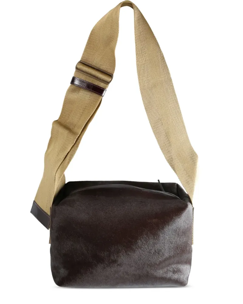 Uma Wang small leather shoulder bag - Braun Braun