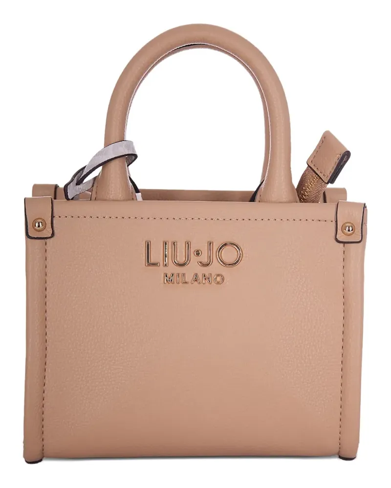 Liu Jo Handtasche mit Anhängern - Nude Nude