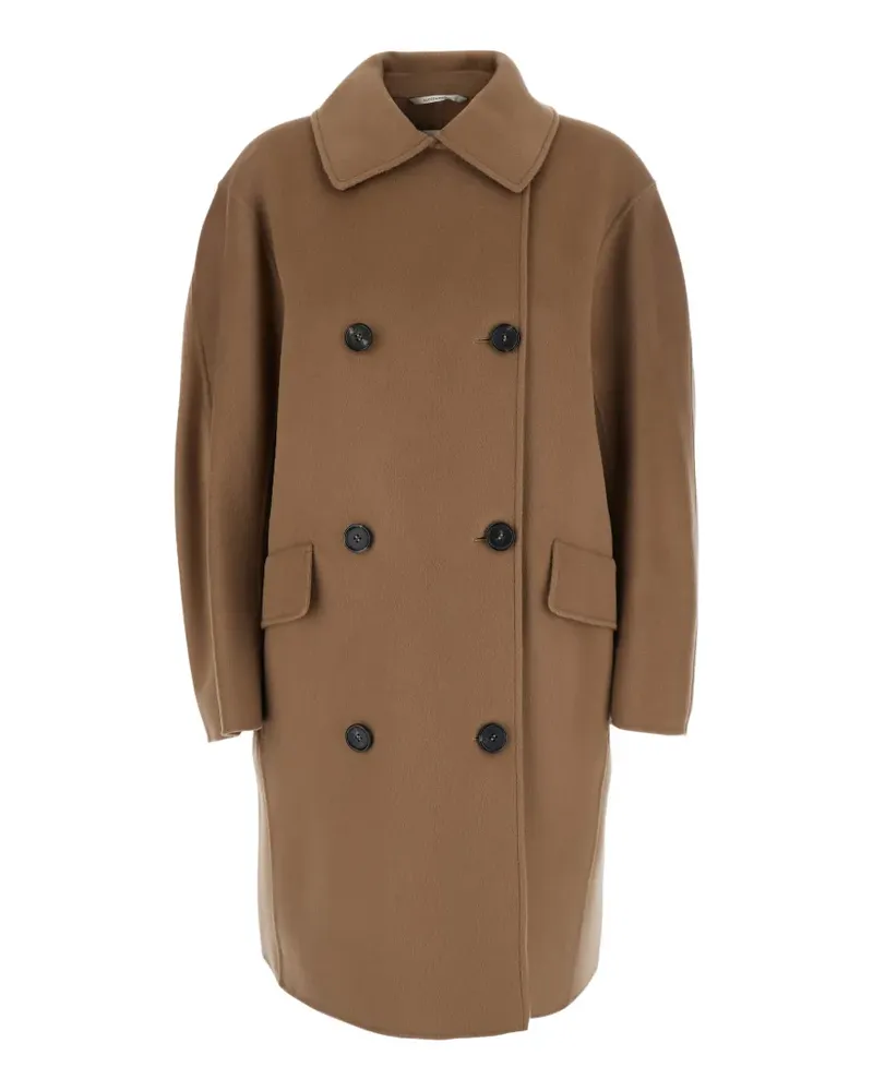 Max Mara double-breasted wool coat - Braun Braun