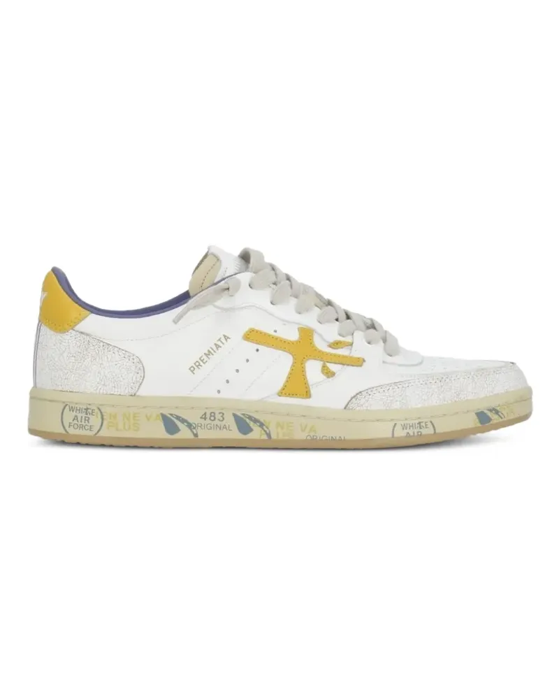 Premiata BSKT Clay leather sneakers - Weiß Weiß