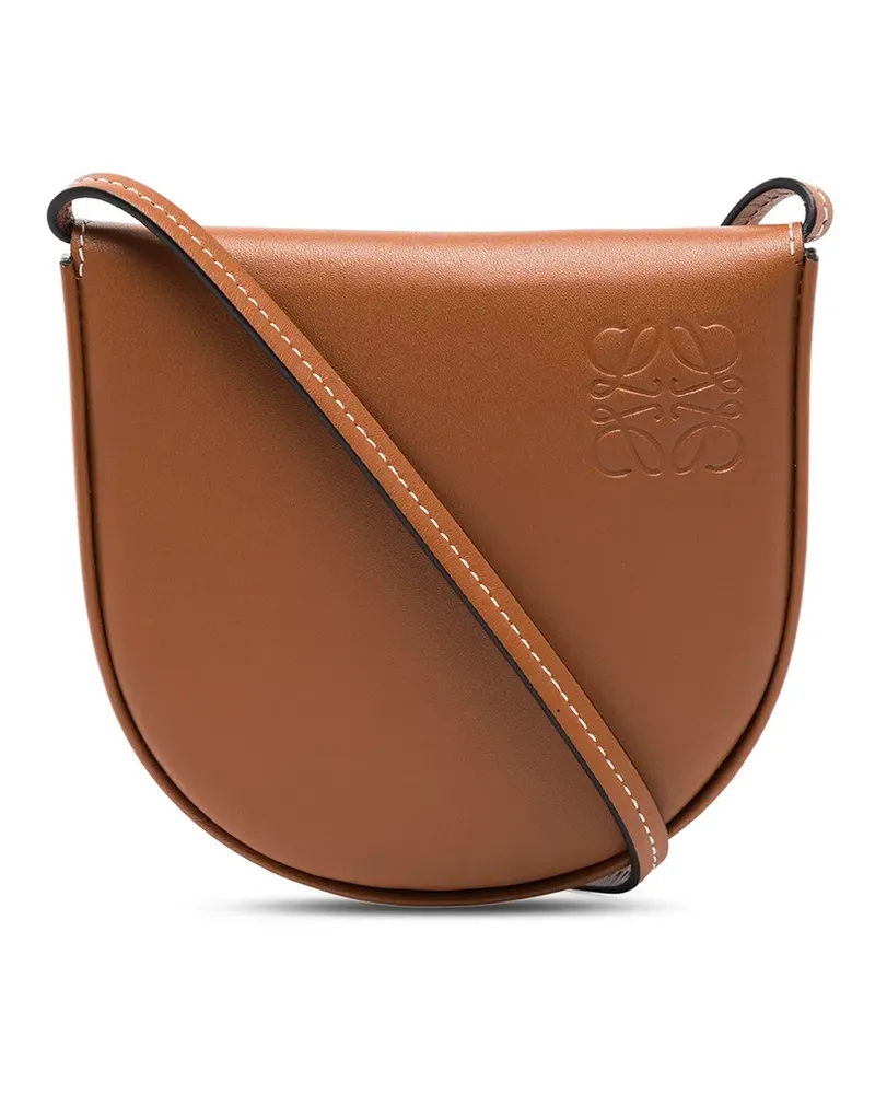Loewe Heel' Umhängetasche - Braun Braun