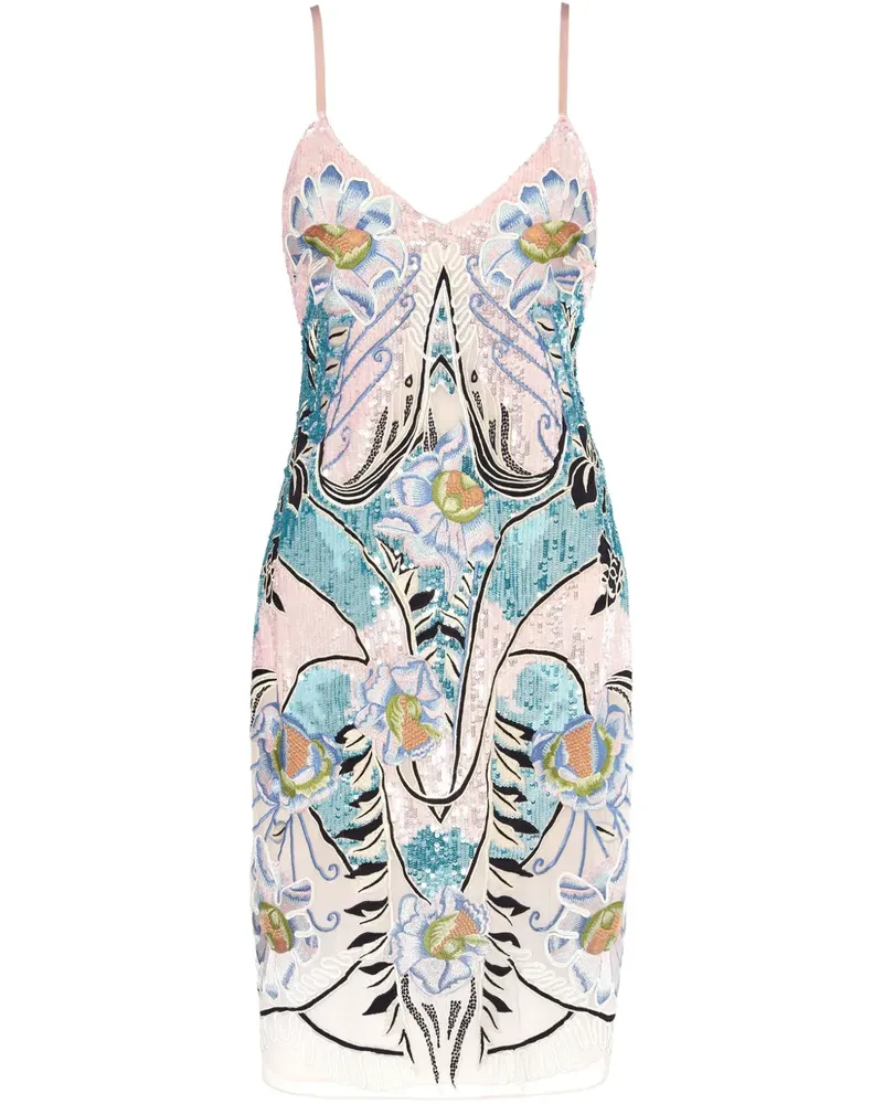 Temperley London Gracia Minikleid - Rosa Rosa