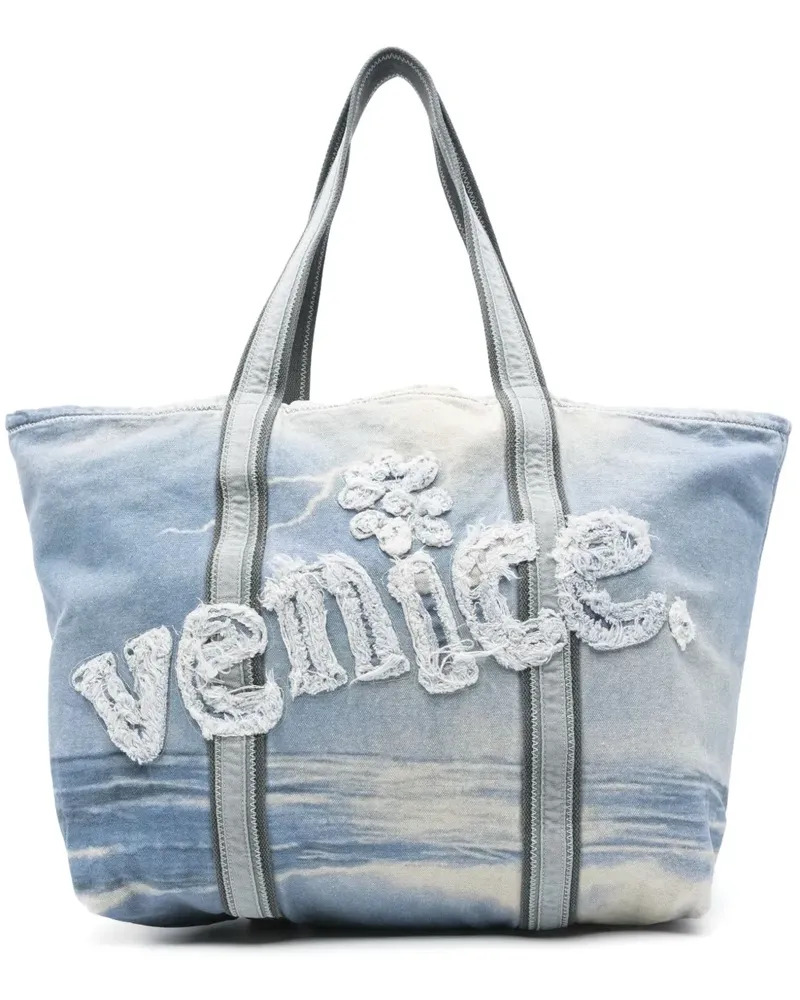 ERL Venice Tote Bag - Blau Blau