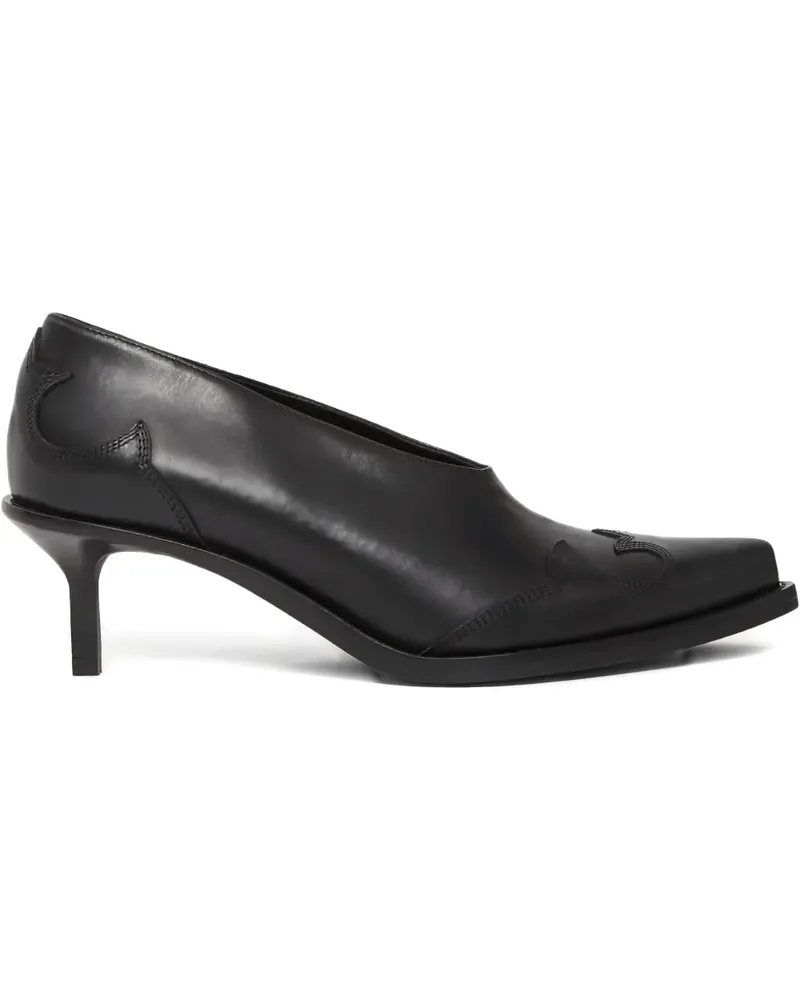Ann Demeulemeester Janeka Pumps im Western-Look - Schwarz Schwarz
