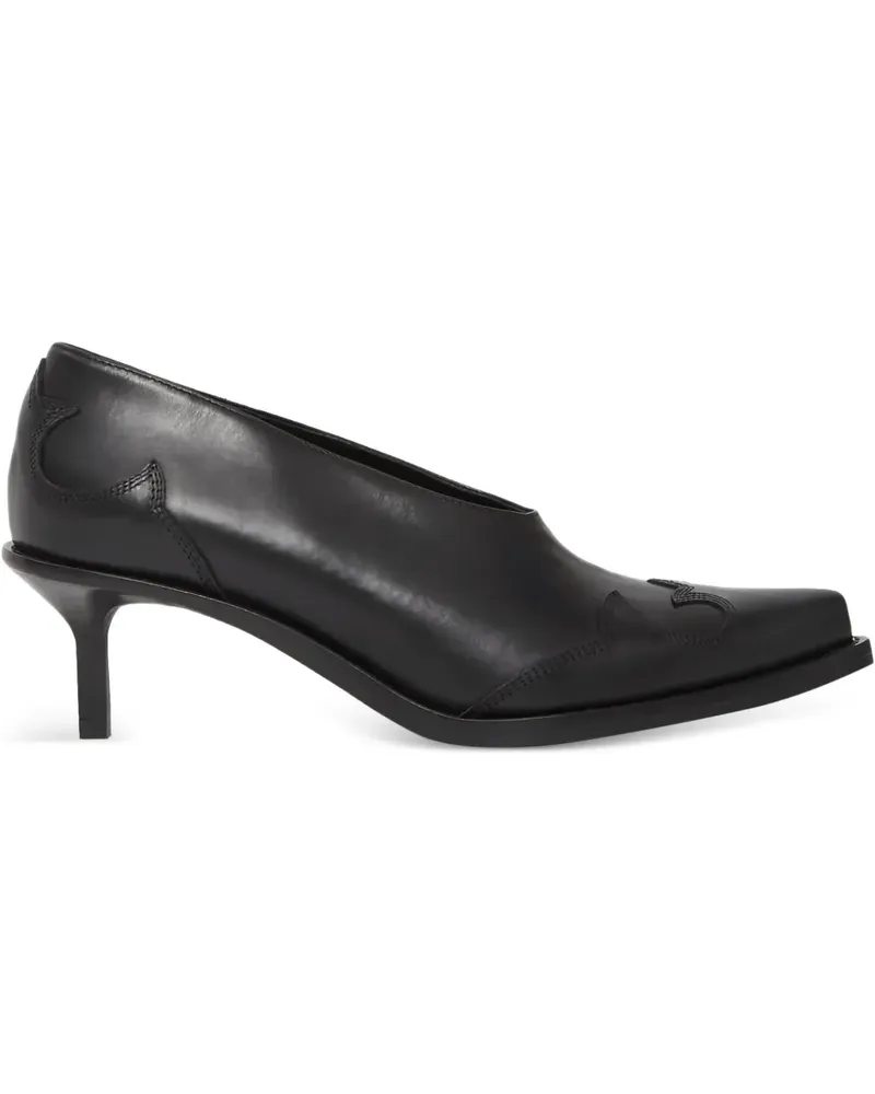 Ann Demeulemeester Janeka Pumps im Western-Look - Schwarz Schwarz
