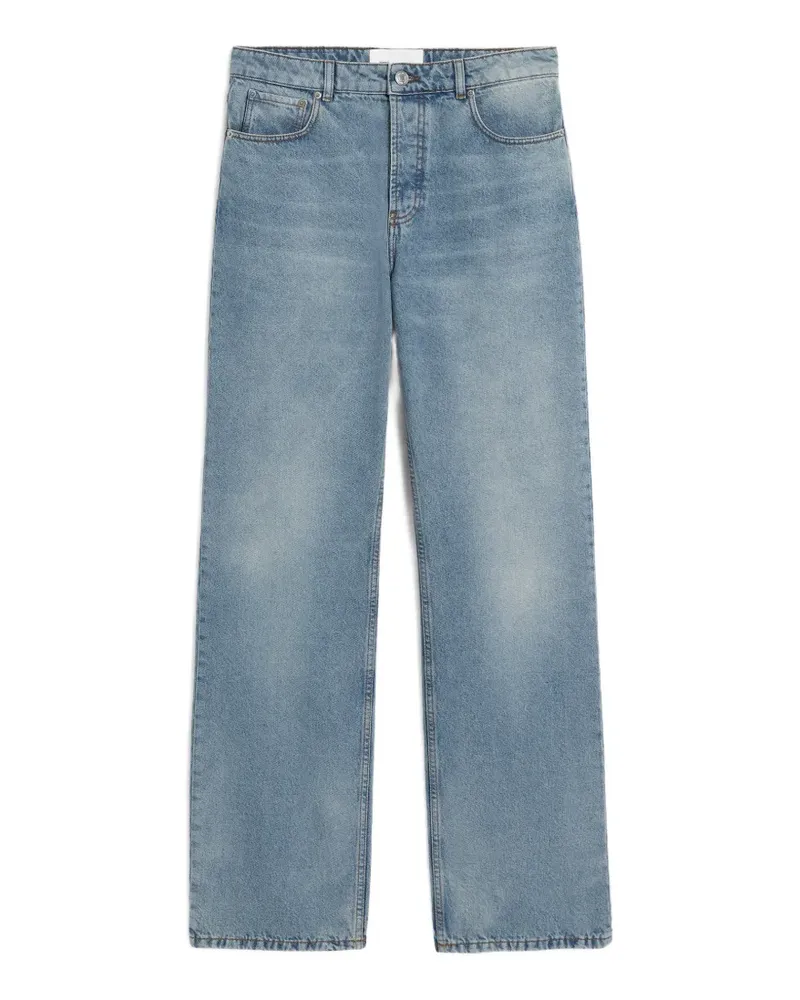 AMI Paris Jeans aus Baumwolle mit lockerem Schnitt - Blau Blau