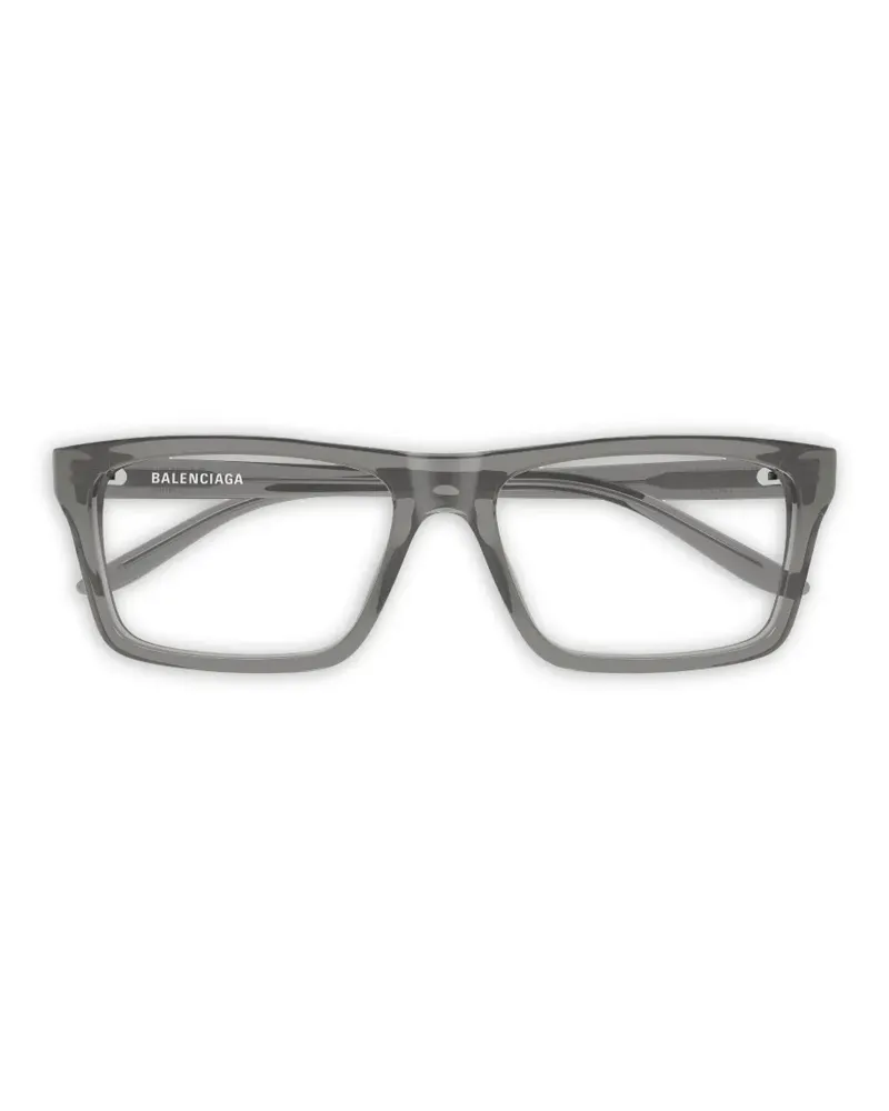 Balenciaga Brille mit eckigem Gestell - Grau Grau