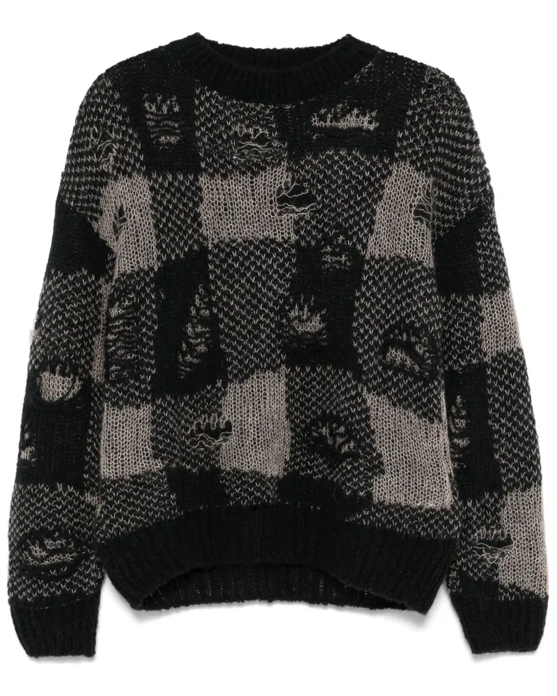 Our Legacy Sonar Pullover - Schwarz Schwarz