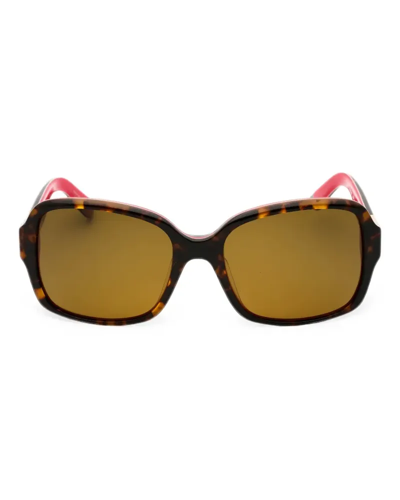 Kate Spade Eckige Annora Sonnenbrille - Braun Braun