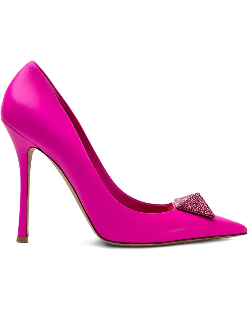 Valentino Garavani pyramid stud-embellishment pumps - Rosa Rosa