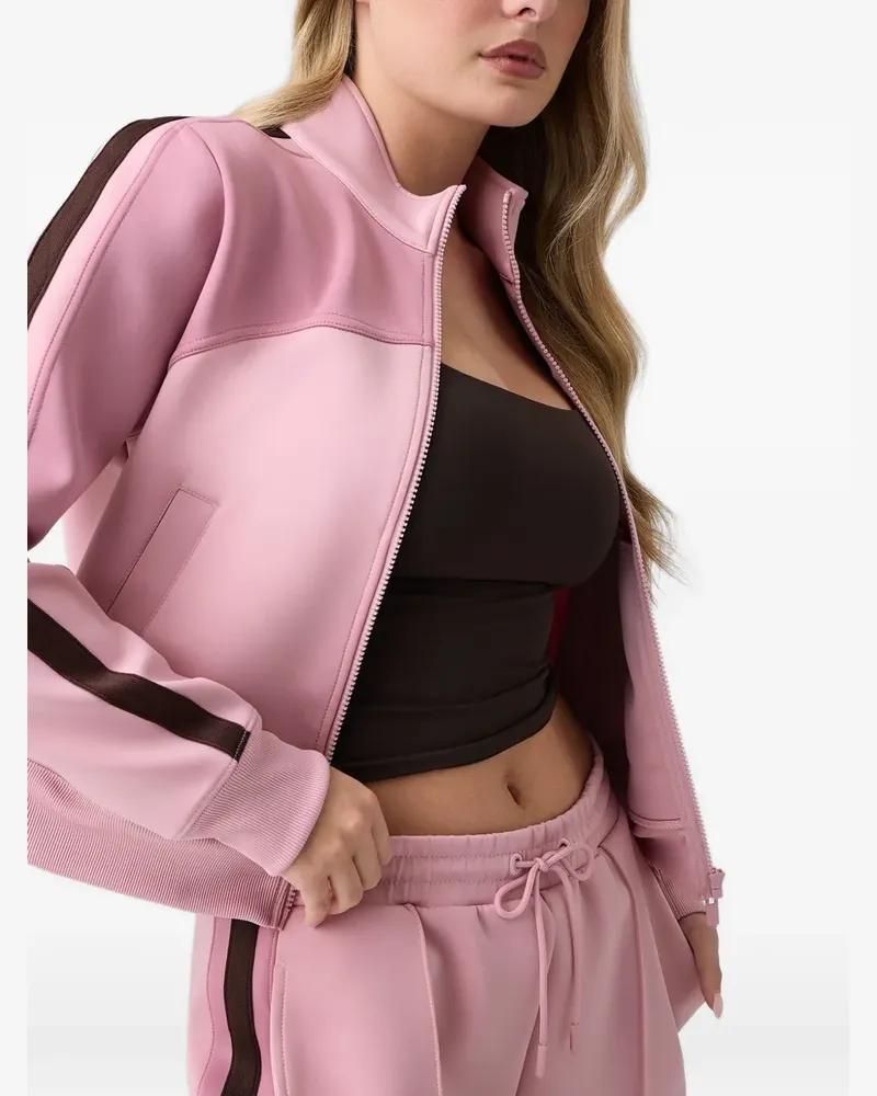 Guess Sweatshirt mit Seitenstreifen - Rosa Rosa