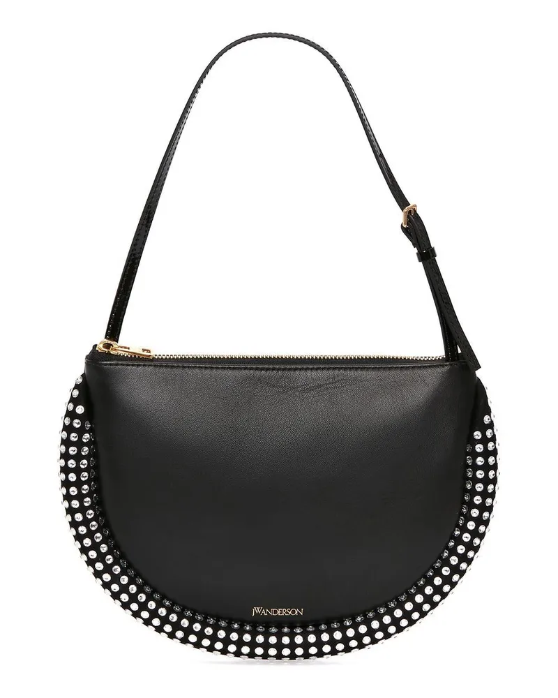 J.W.Anderson Bumper-Moon Schultertasche - Schwarz Schwarz