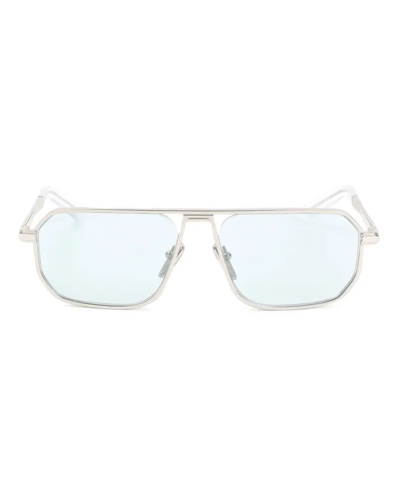 Prada Getönte Pilotenbrille - Silber Silber