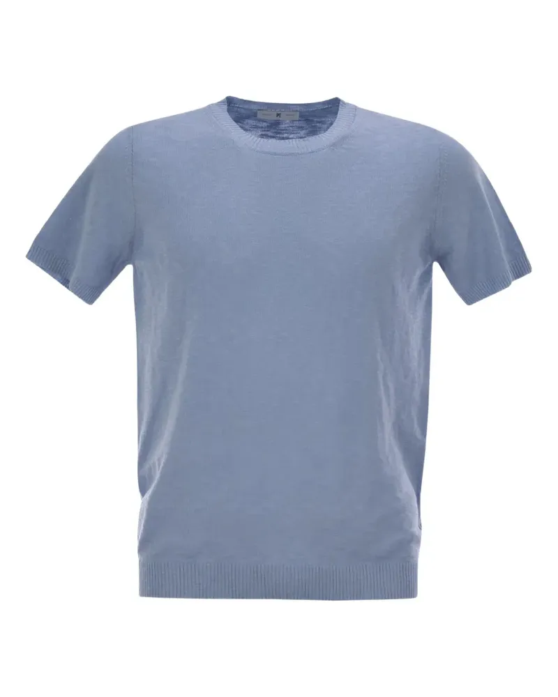 PT TORINO T-Shirt mit Rundhalsausschnitt - Blau Blau