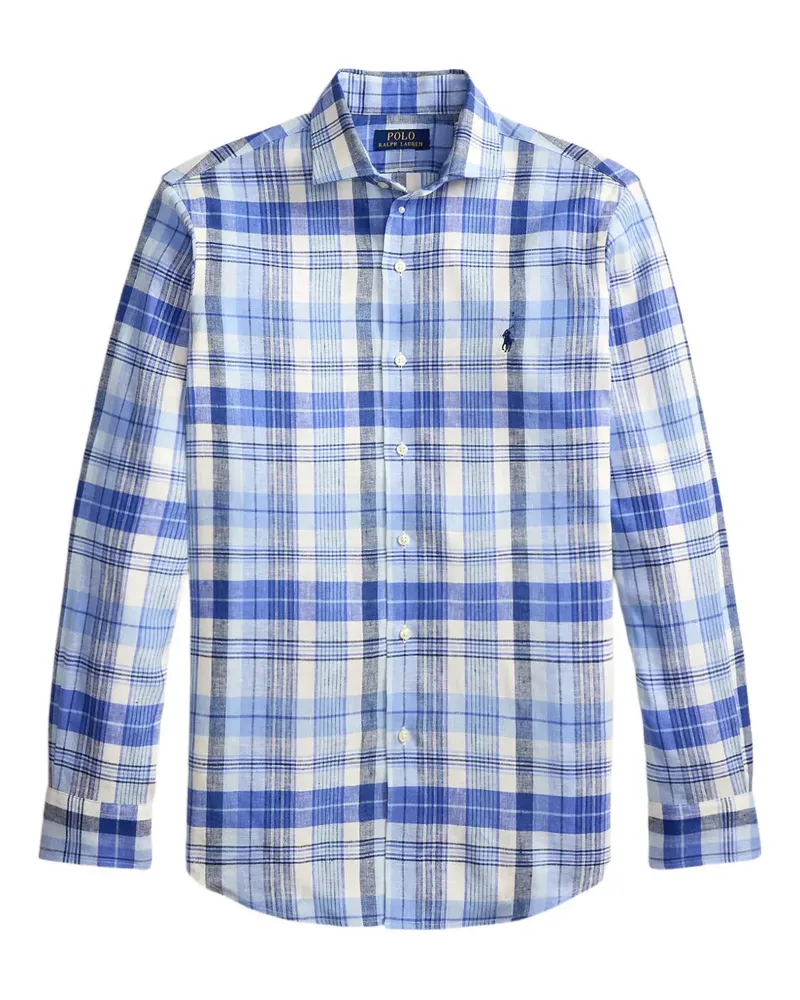 Ralph Lauren Hemd mit Karomuster - Blau Blau