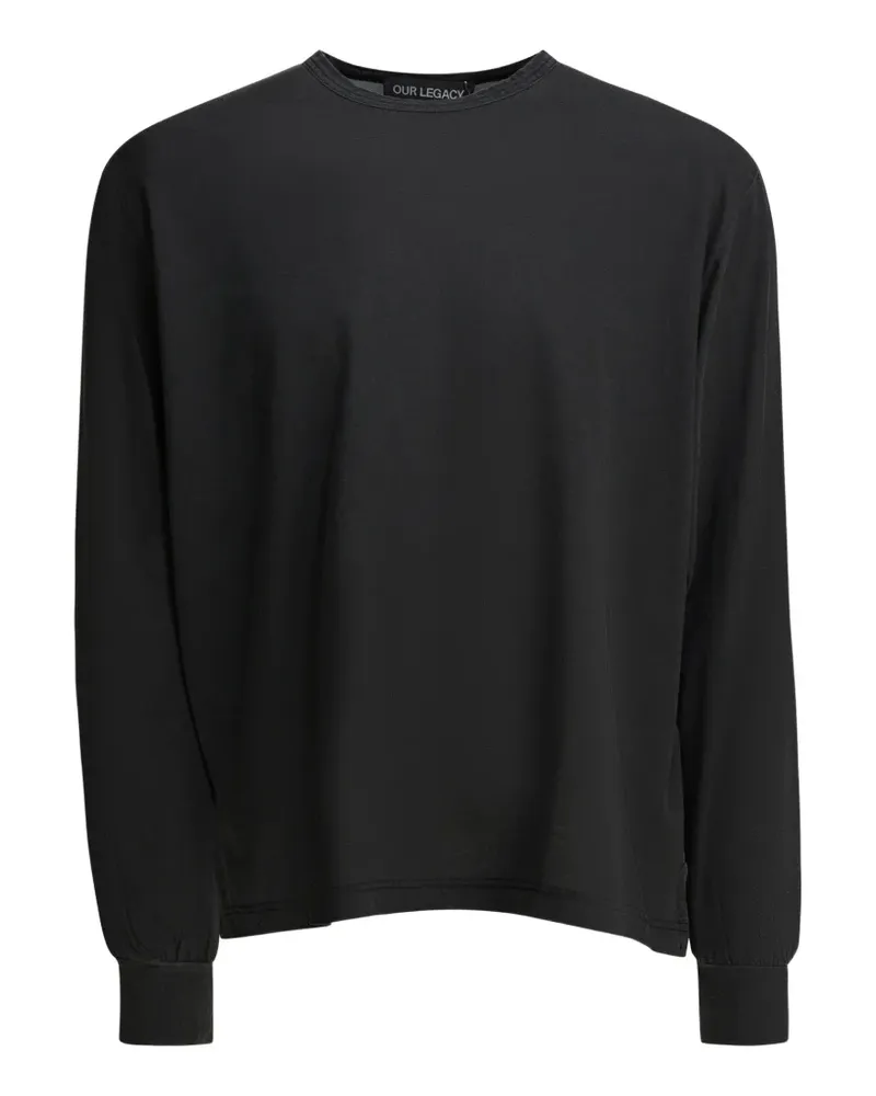 Our Legacy long-sleeve T-shirt - Schwarz Schwarz