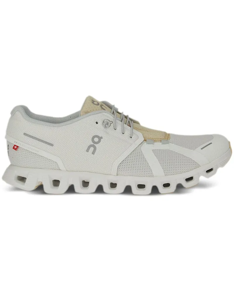ON Cloud 5 Sneakers - Weiß Weiß