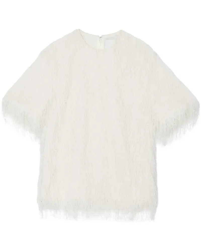 3.1 phillip lim Bluse mit Fransen - Weiß Weiß