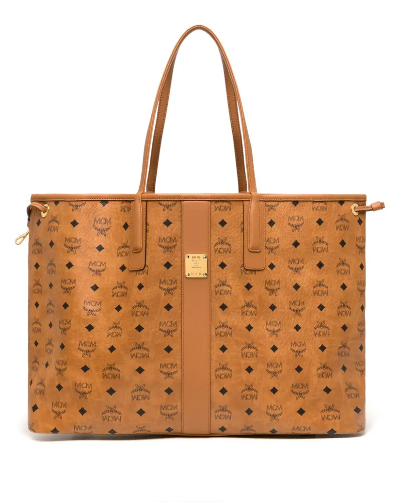 MCM Große wendbare Liz Tote Bag - Braun Braun