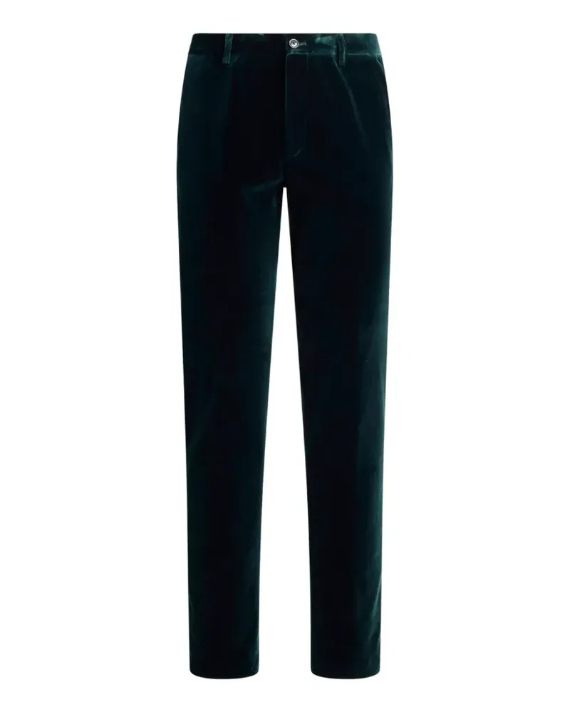 Etro velvet trousers - Grün Grün