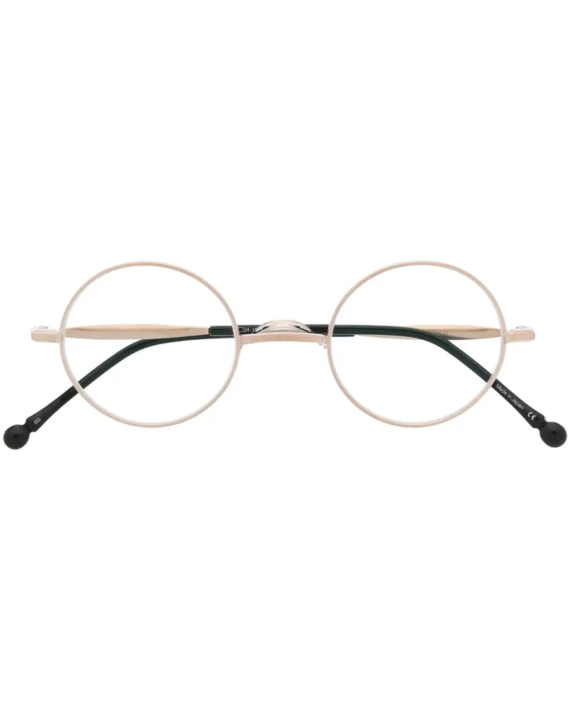 MATSUDA Brille mit rundem Gestell - Gold Gold