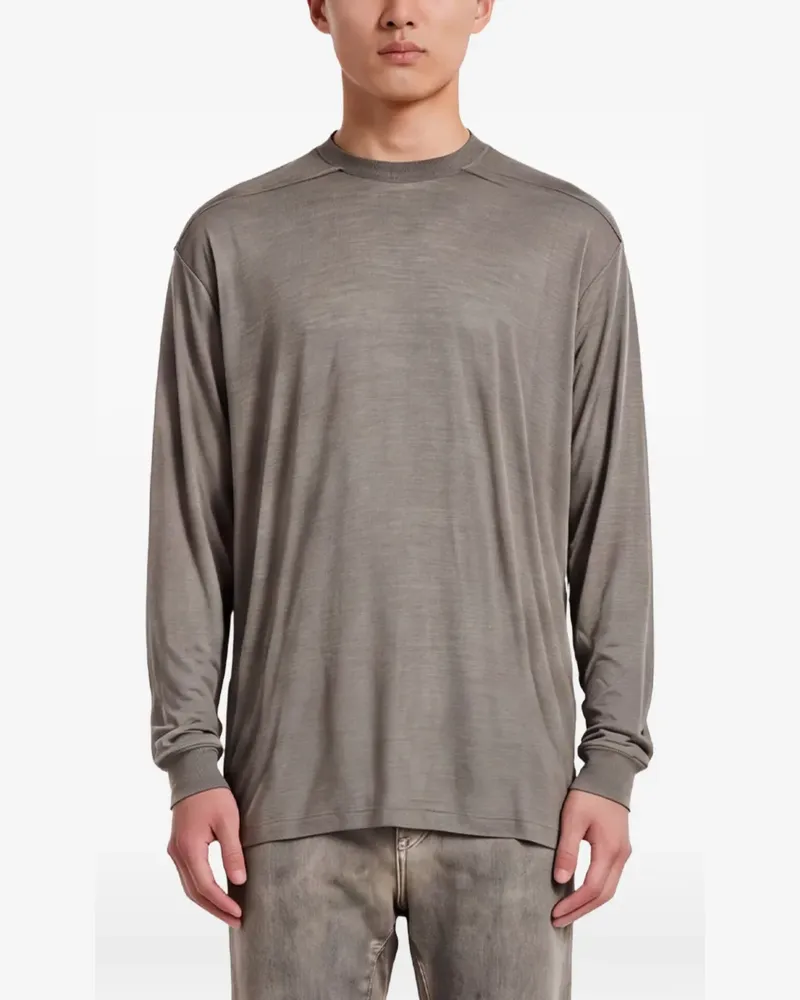 Rick Owens long-sleeve t-shirt - Grau Grau