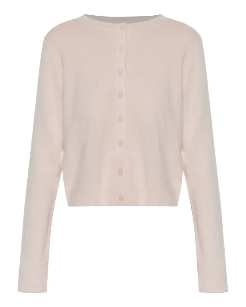 LoveShackFancy Cameyrn Cardigan mit Schleifendetail - Rosa Rosa