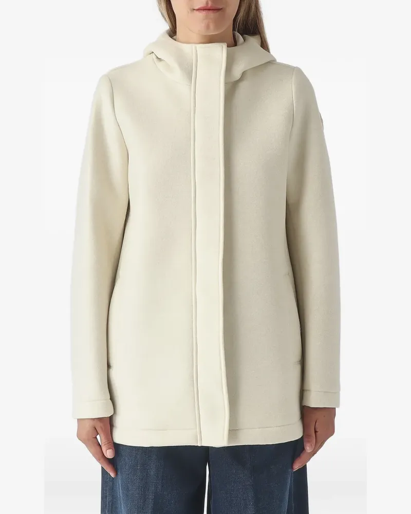 Colmar hooded press-stud coat - Weiß Weiß