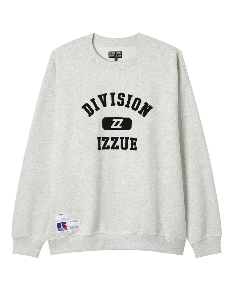 Izzue logo-embellished sweatshirt - Grau Grau