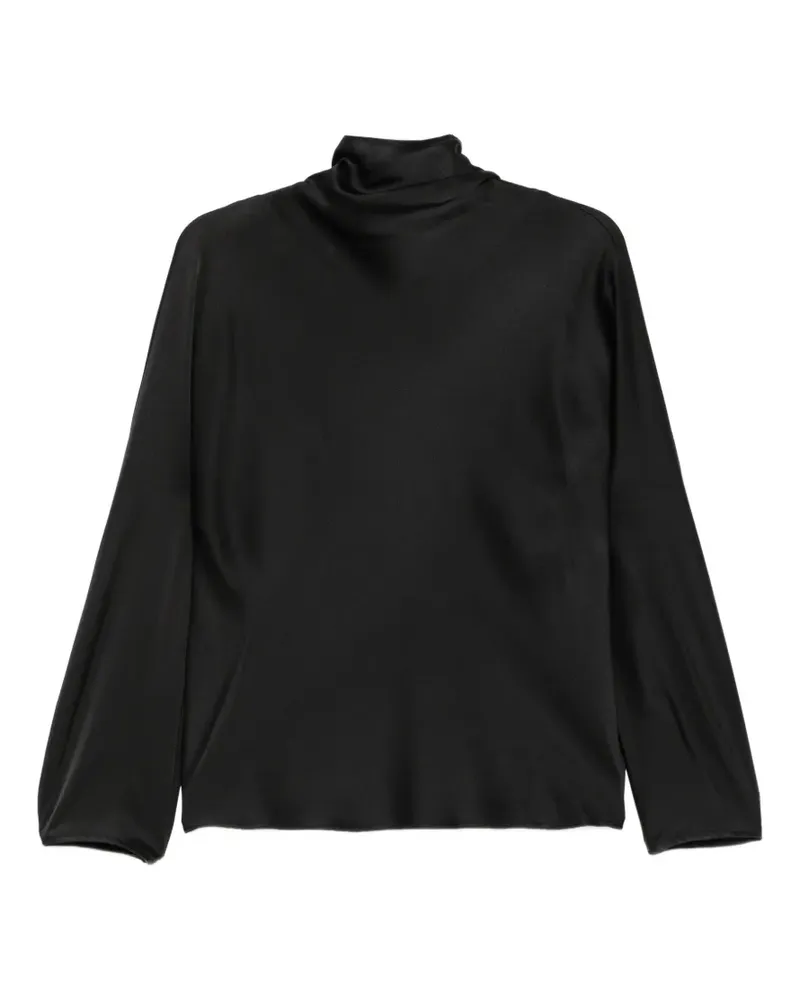 forte_forte My Shirt Langarmshirt - Schwarz Schwarz