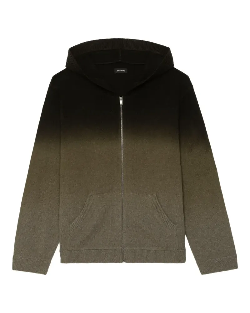 Zadig & Voltaire Dip Dye Clash LC Hoodie - Grün Grün