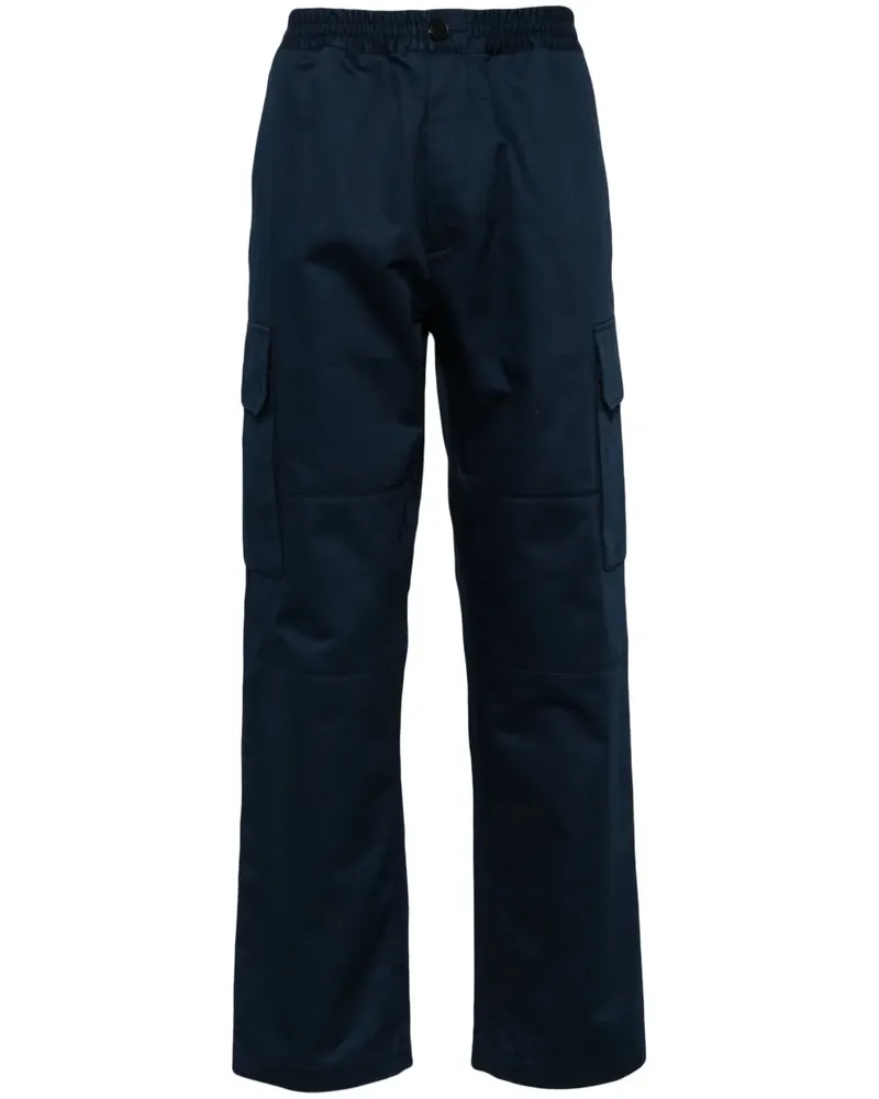 Marni Halbhohe Cargohose - Blau Blau