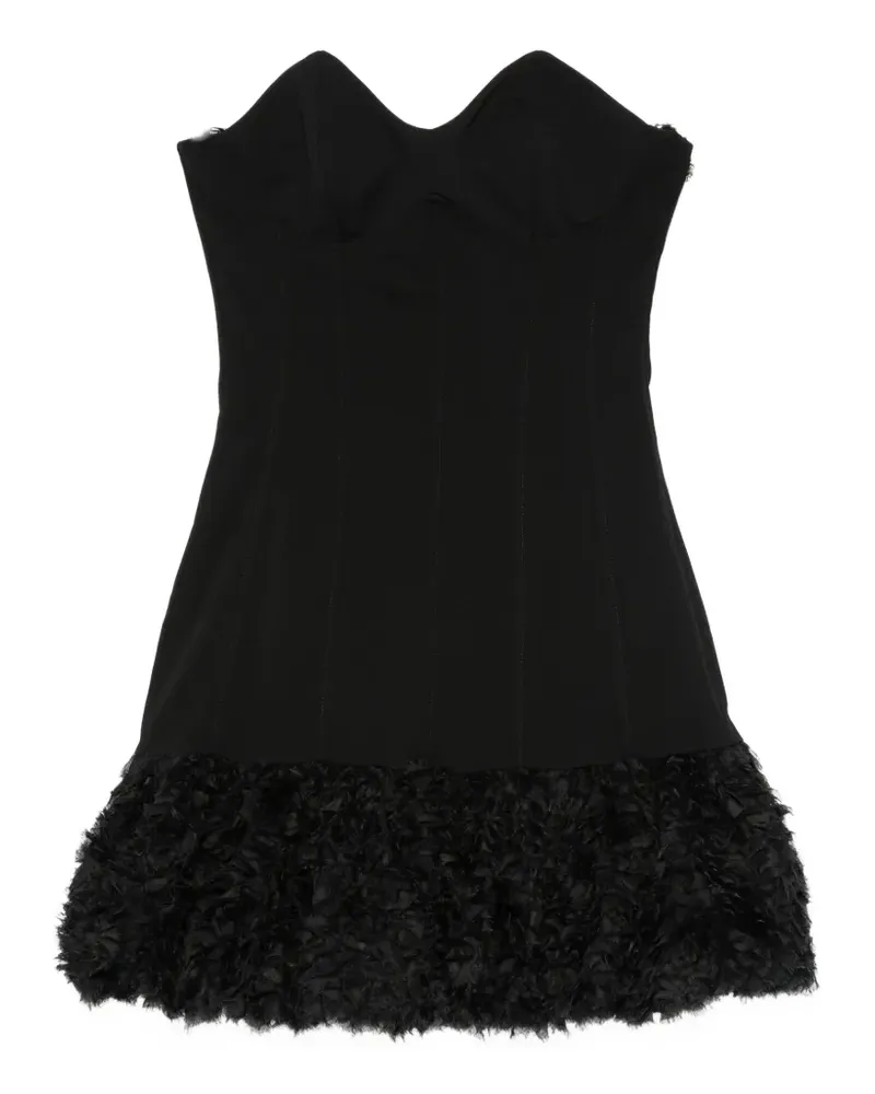 Aniye By Shana ruffled corset-style dress - Schwarz Schwarz