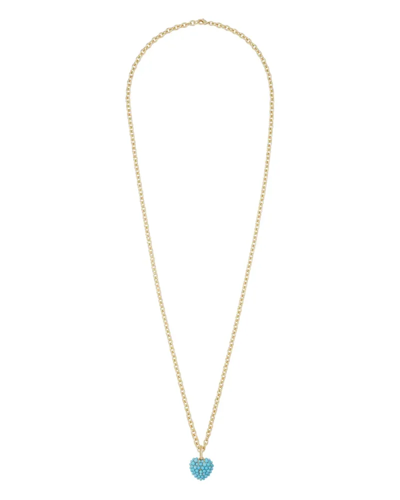 Roxanne Assoulin Puffy Heart Halskette - Gold Gold