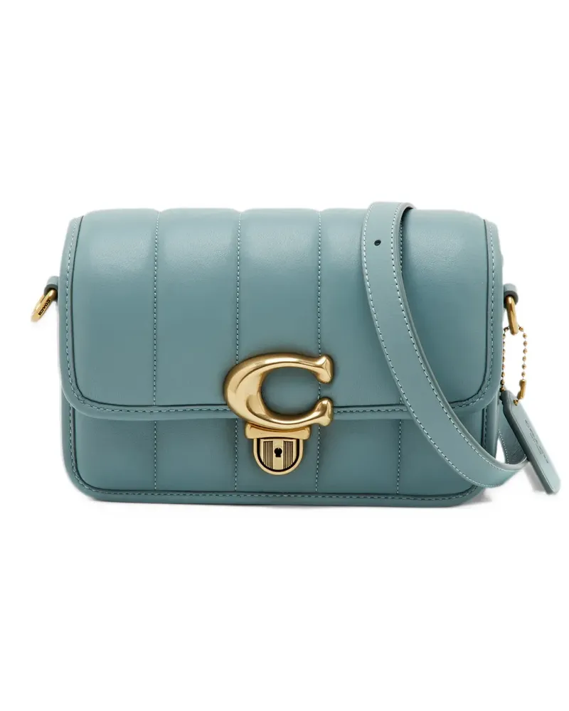 Coach Studio Shoulder Bag 19 With Quilting - Blau Blau