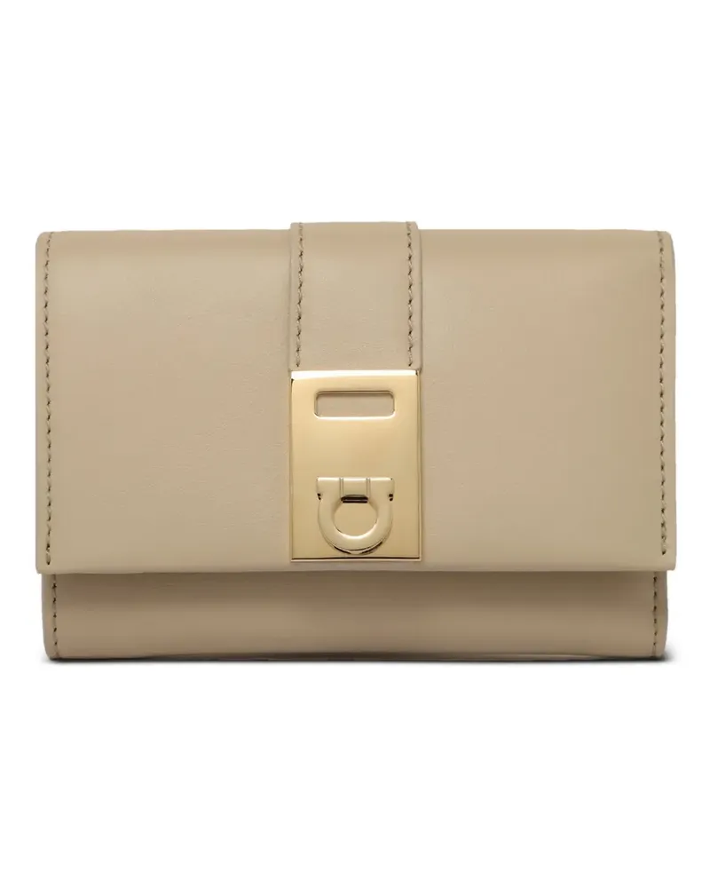 Ferragamo Hug Portemonnaie - Nude Nude