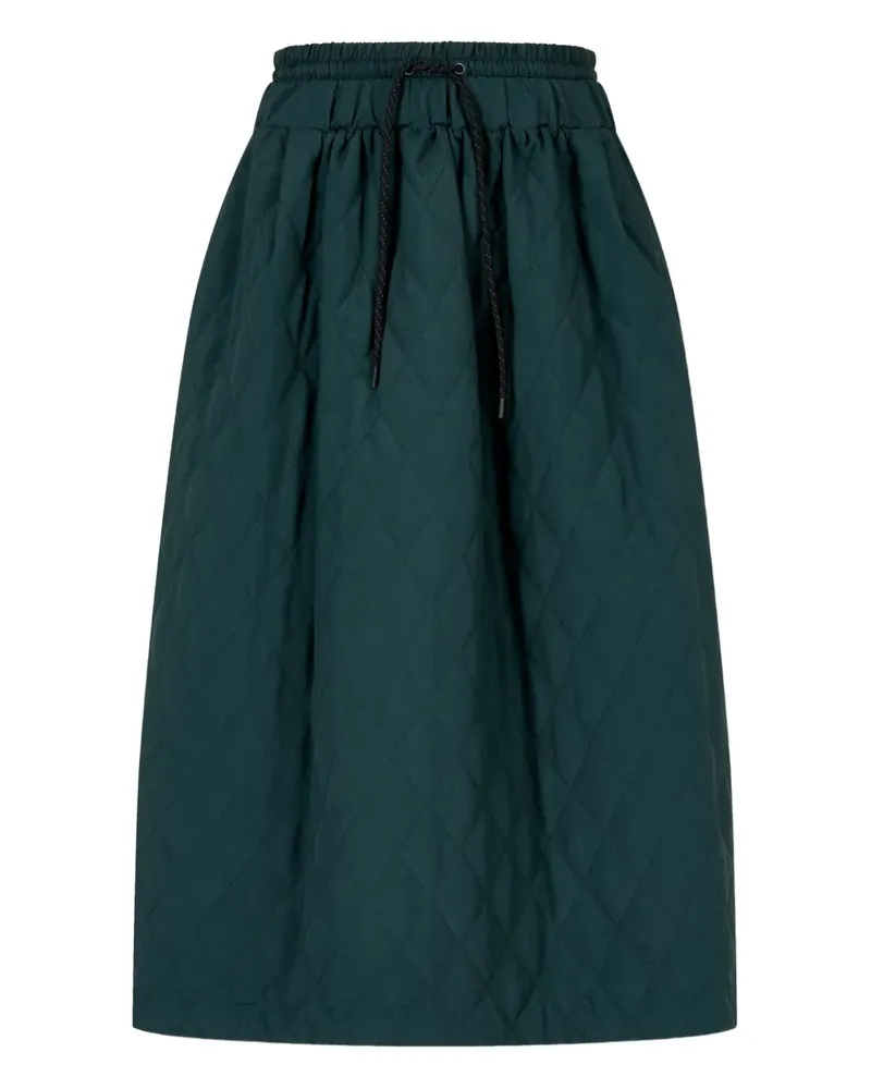 STUDIO TOMBOY Gesteppter Rock - Grün Grün