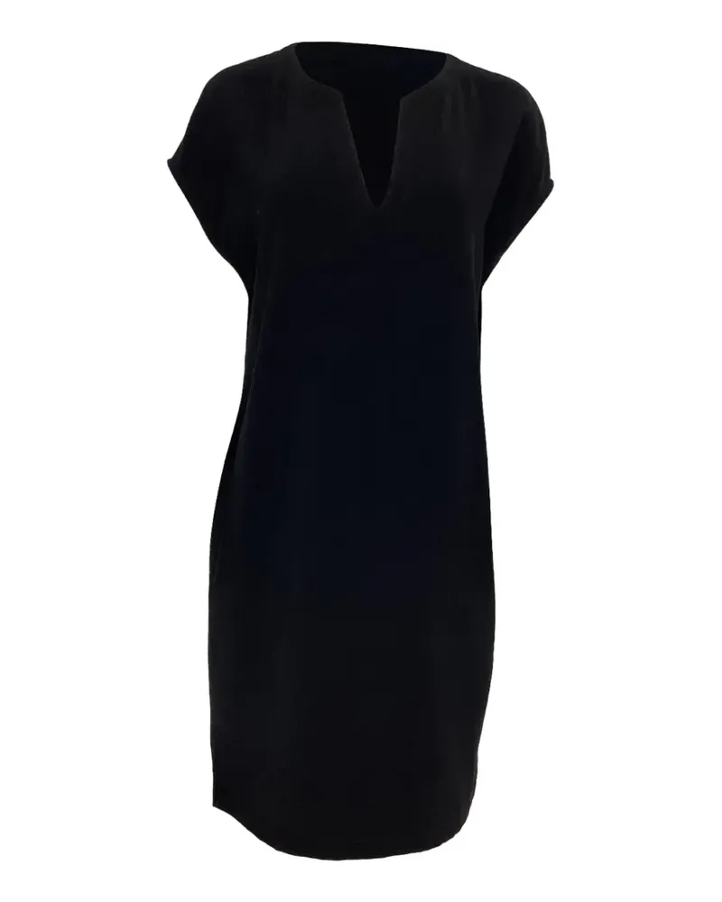 Theory short-sleeve dress - Schwarz Schwarz