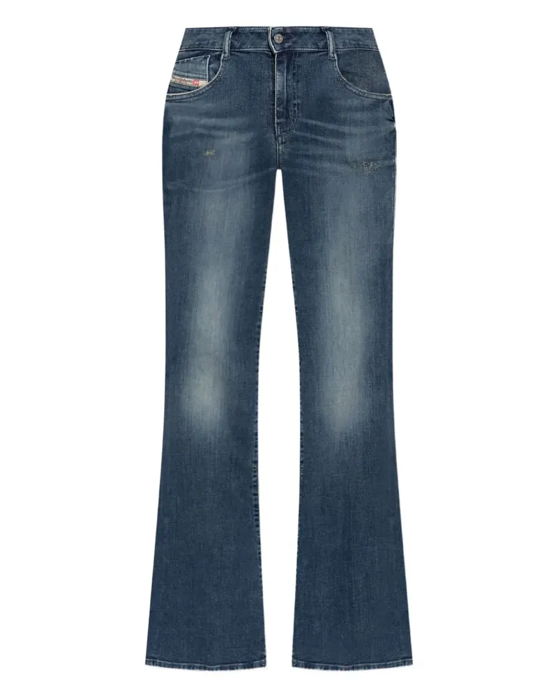 Diesel 1969 D-Ebbey Jeans im Distressed-Look - Blau Blau