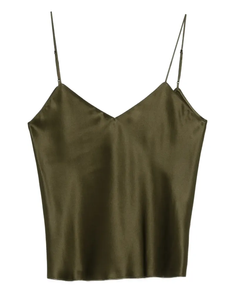 Olivia von Halle Bliss Pyjamas mit Spaghettiträgern (2er-Set) - Grün Grün