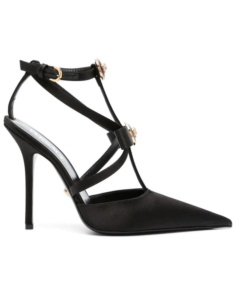 Versace Gianni Ribbon Cage Pumps 110mm - Schwarz Schwarz